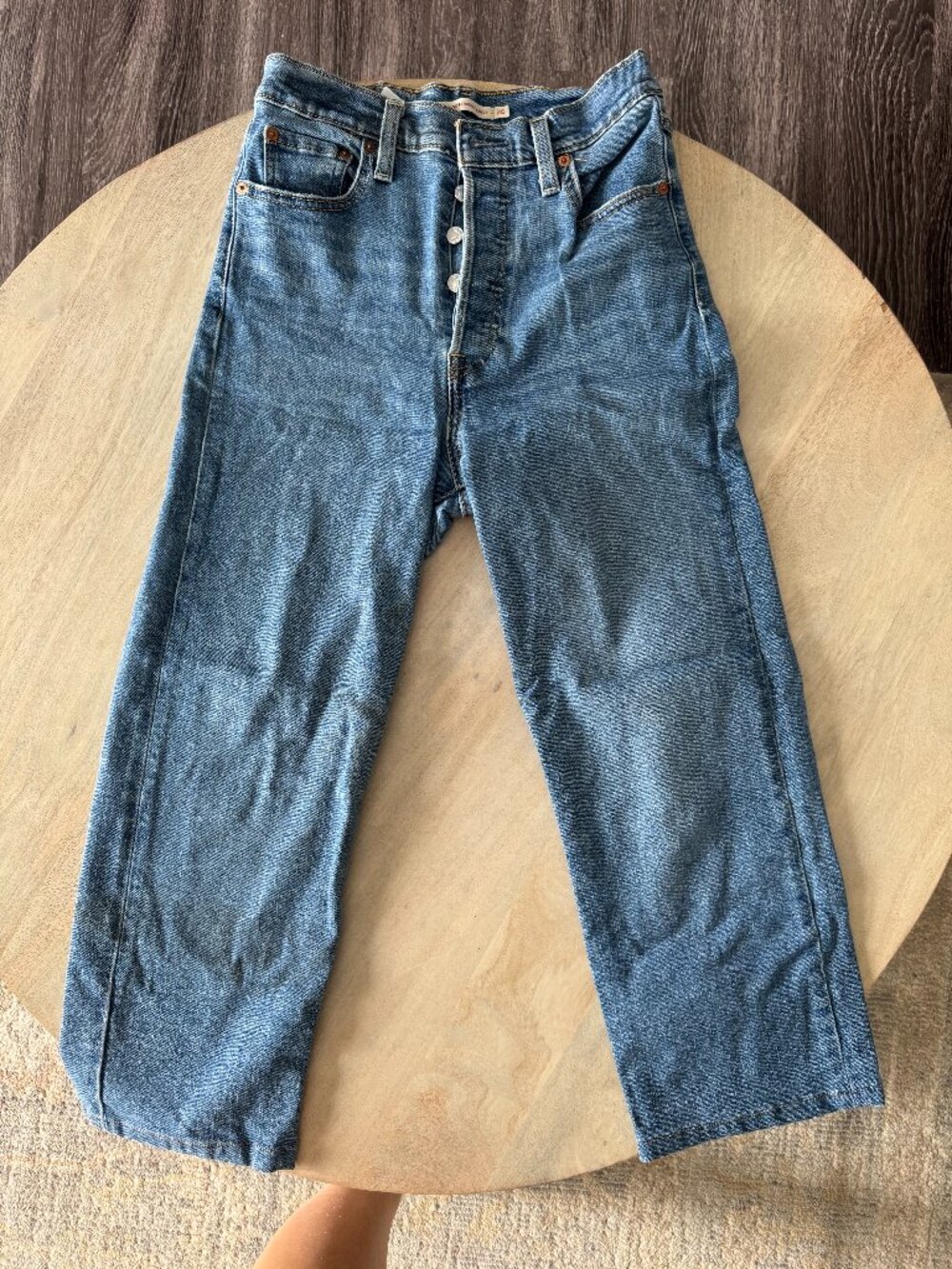 LEVI'S Ribcage Straight Ankle